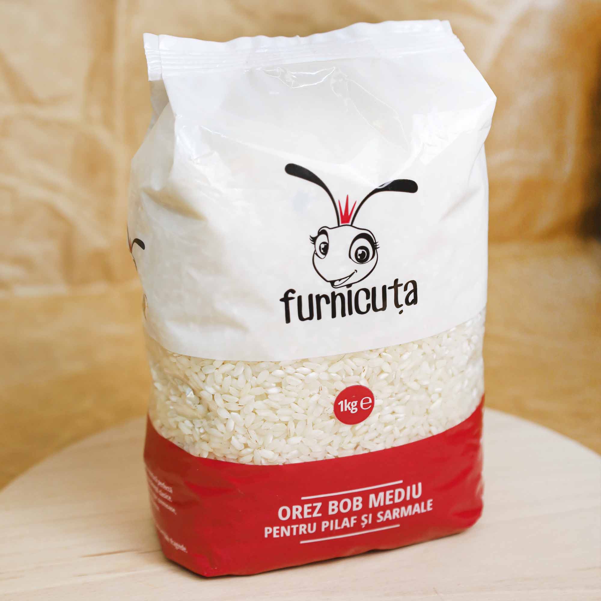 Orez bob mediu pentru pilaf și sarmale, 1 kg - imagine 4